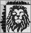 Japanese crossword &laquo;Lion&raquo;