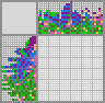 Japanese crossword &laquo;The flower bed&raquo;