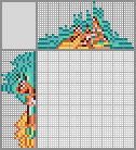 Japanese crossword &laquo;Fox under an umbrella&raquo;