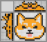 Japanese crossword &laquo;Fox&raquo;