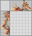 Japanese crossword &laquo;Fox behind a tree&raquo;