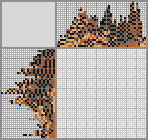 Japanese crossword &laquo;Fox Squirrel&raquo;