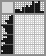 Japanese crossword &laquo;Skier&raquo;