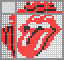 Japanese crossword «Rolling Stones Logo» Japanese crossword «Rolling Stones Logo»
