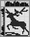 Japanese crossword &laquo;Moose&raquo;