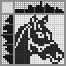 Japanese crossword &laquo;Horse&raquo;