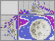 Japanese crossword &laquo;The moon&raquo;