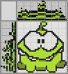 Japanese crossword &laquo;Frog&raquo;