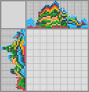 Japanese crossword «Frog under umbrella» Japanese crossword «Frog under umbrella»