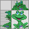 Japanese crossword &laquo;Frog&raquo;