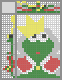 Japanese crossword &laquo;The frog-king&raquo;