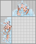 Japanese crossword &laquo;Admiring snowflakes&raquo;