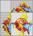 Japanese crossword &laquo;Magikarp&raquo;