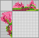 Japanese crossword «Magnolia» Japanese crossword «Magnolia»