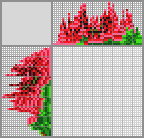 Japanese crossword «Poppy flower» Japanese crossword «Poppy flower»