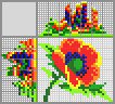 Japanese crossword &laquo;Poppy&raquo;