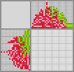 Japanese crossword &laquo;Raspberries&raquo;