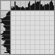 Japanese crossword «Malvina with a mirror» Japanese crossword «Malvina with a mirror»