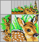 Japanese crossword «Bambi» Japanese crossword «Bambi»