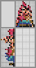 Japanese crossword &laquo;Mario (Super Mario World)&raquo;