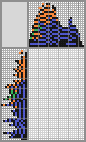 Japanese crossword «Master Higgins on dinoback» Japanese crossword «Master Higgins on dinoback»