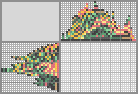 Japanese crossword «Mega Rayquaza» Japanese crossword «Mega Rayquaza»