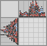 Japanese crossword &laquo;Mega Scizor&raquo;
