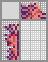 Japanese crossword &laquo;Minimalist Lenna Test Image&raquo;
