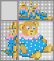 Japanese crossword &laquo;Bear&raquo;