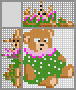 Japanese crossword &laquo;Teddy bear-baby&raquo;