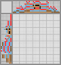 Japanese crossword &laquo;Christmas bear&raquo;