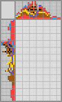 Japanese crossword &laquo;Bear under umbrella&raquo;