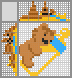 Japanese crossword &laquo;Bear is sleeping&raquo;