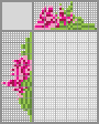 Japanese crossword «There are no many roses» Japanese crossword «There are no many roses»