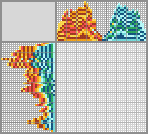 Japanese crossword «Sea Horses» Japanese crossword «Sea Horses»