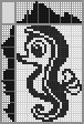 Japanese crossword &laquo;Sea horse&raquo;