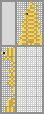 Japanese crossword &laquo;Sea horse&raquo;