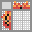 Japanese crossword &laquo;Moth&raquo;