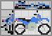 Japanese crossword &laquo;Motorcycle&raquo;