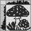 Japanese crossword &laquo;Amanitas&raquo;