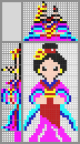 Japanese crossword &laquo;Mulan&raquo;