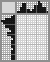 Japanese crossword &laquo;Man punching a squid&raquo;