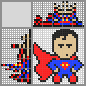 Japanese crossword &laquo;Superhero&raquo;