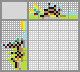 Japanese crossword «On a cotton plantation» Japanese crossword «On a cotton plantation»
