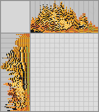 Japanese crossword «On a sunflower» Japanese crossword «On a sunflower»
