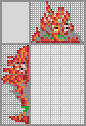 Japanese crossword «Knuckles the Echidna» Japanese crossword «Knuckles the Echidna»