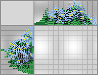 Japanese crossword &laquo;Forget-me-nots&raquo;