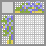 Japanese crossword &laquo;Forget-me-nots&raquo;