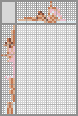 Japanese crossword &laquo;Gentle dance&raquo;
