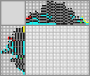Japanese crossword &laquo;Night Fury - Toothless&raquo;